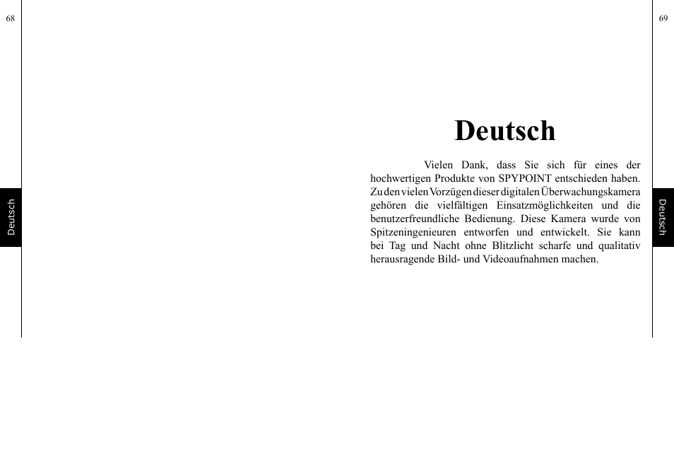 Deutsch | SPYPOINT TINY-7 User Manual | Page 35 / 51