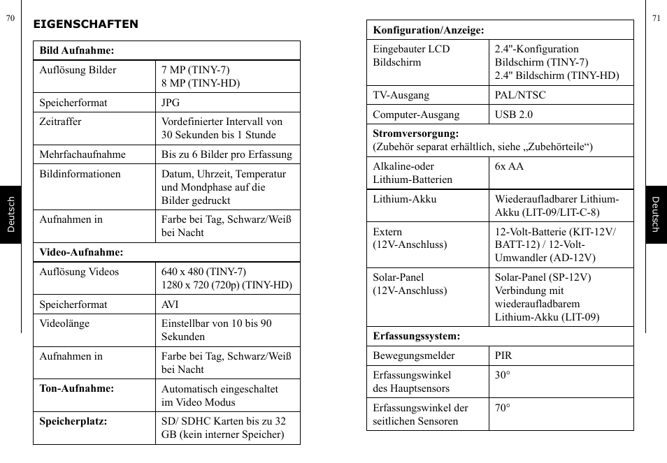 SPYPOINT TINY-7 User Manual | Page 36 / 51