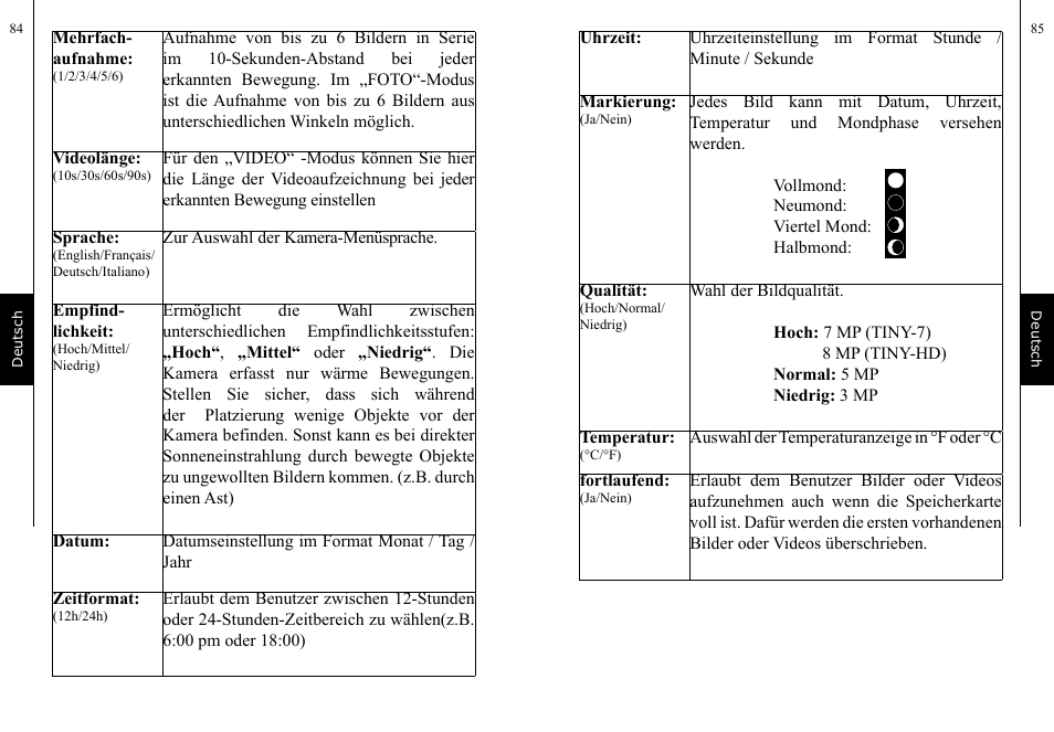 SPYPOINT TINY-7 User Manual | Page 43 / 51