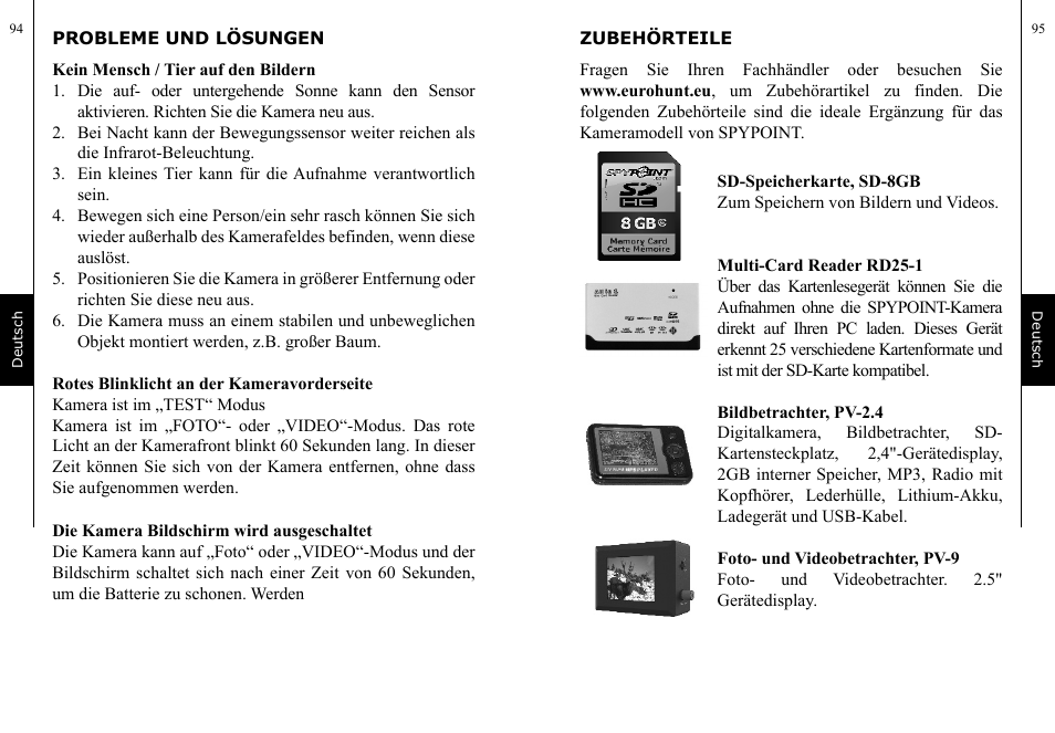 SPYPOINT TINY-7 User Manual | Page 48 / 51