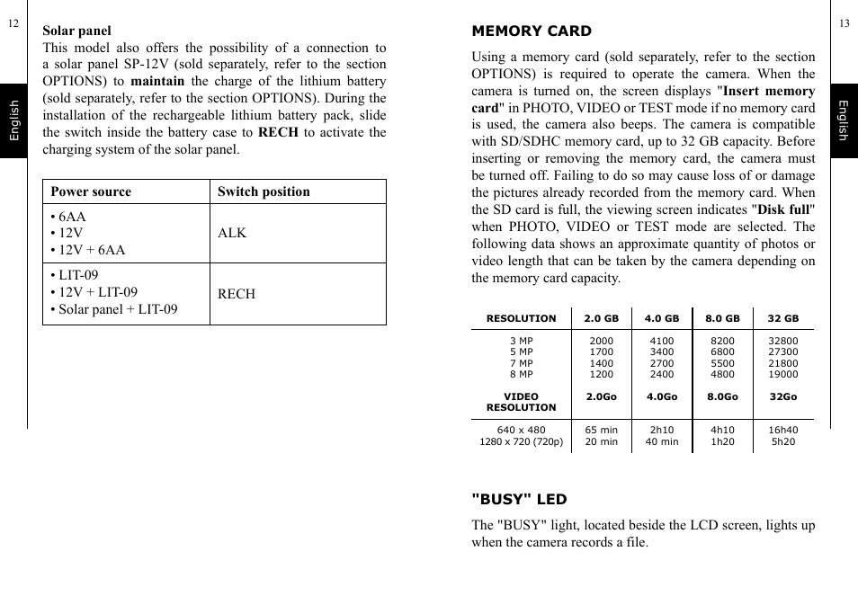 SPYPOINT TINY-7 User Manual | Page 7 / 51