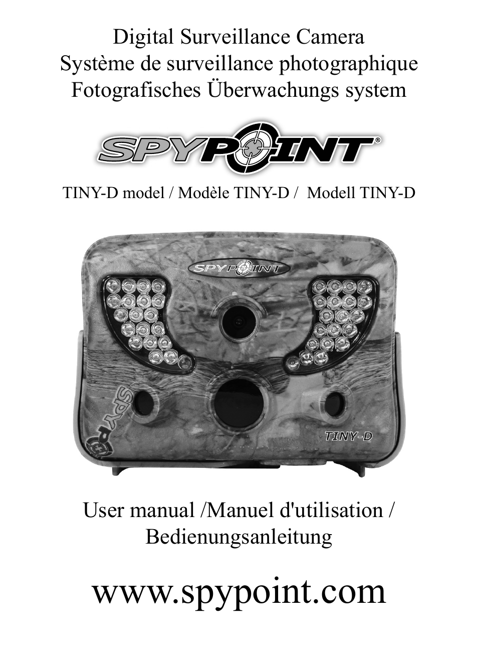 SPYPOINT TINY-D User Manual | 45 pages