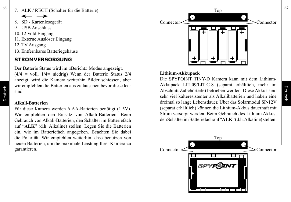 SPYPOINT TINY-D User Manual | Page 34 / 45