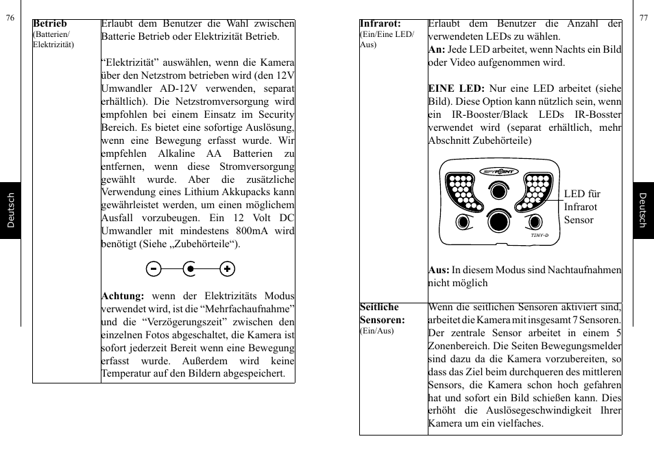 SPYPOINT TINY-D User Manual | Page 39 / 45