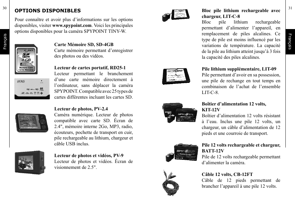 SPYPOINT TINY-W User Manual | Page 16 / 49