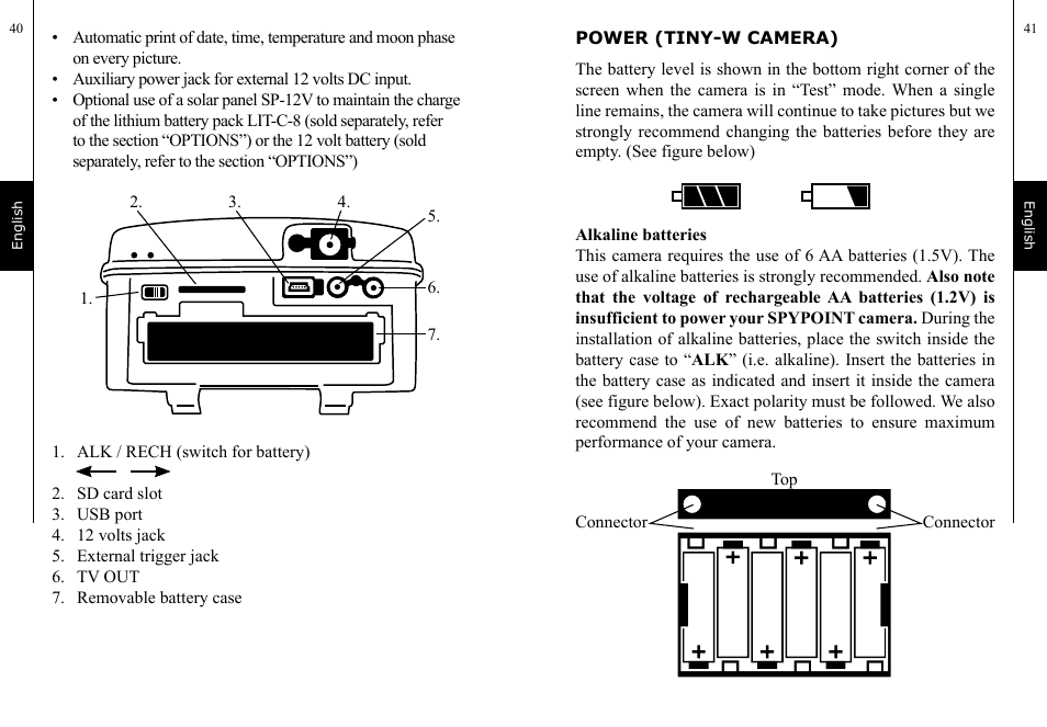 SPYPOINT TINY-W User Manual | Page 22 / 49