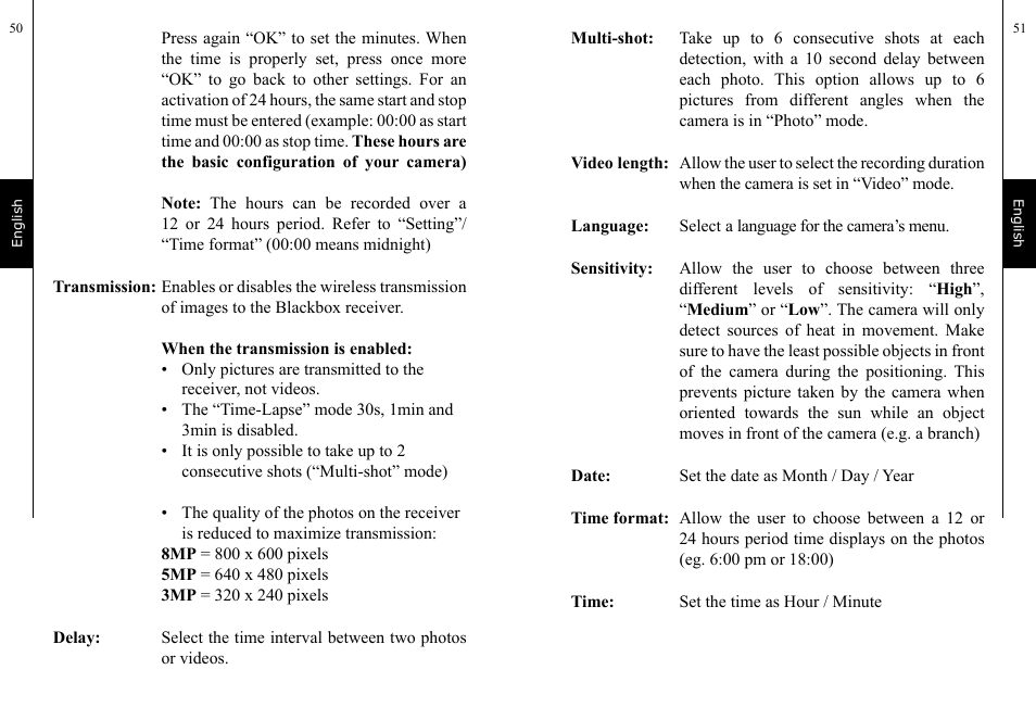 SPYPOINT TINY-W User Manual | Page 27 / 49