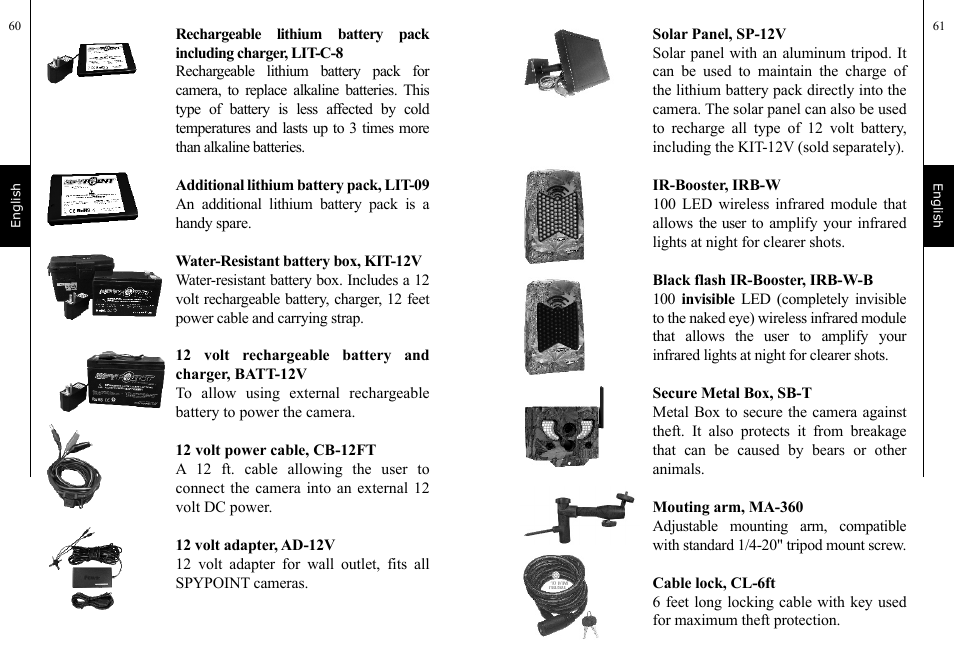 SPYPOINT TINY-W User Manual | Page 32 / 49