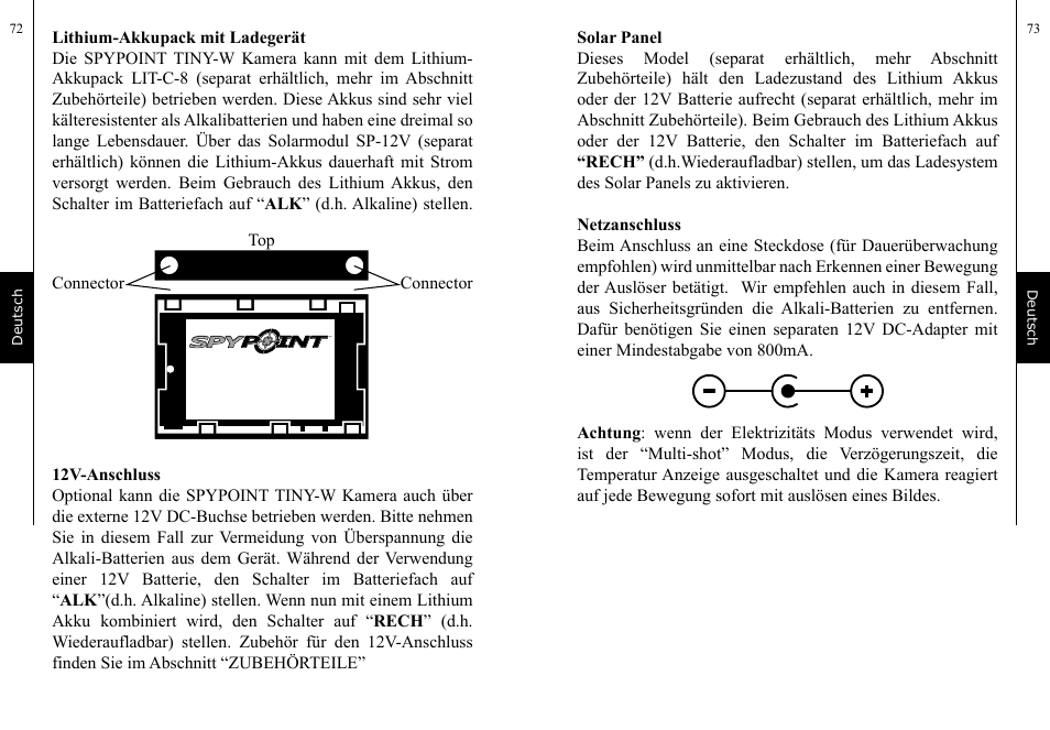 SPYPOINT TINY-W User Manual | Page 38 / 49