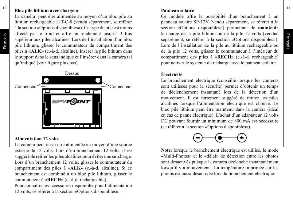 SPYPOINT TINY-W User Manual | Page 6 / 49