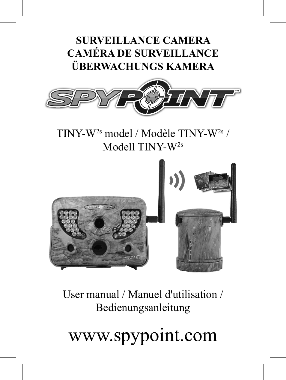 SPYPOINT TINY-W2s User Manual | 52 pages