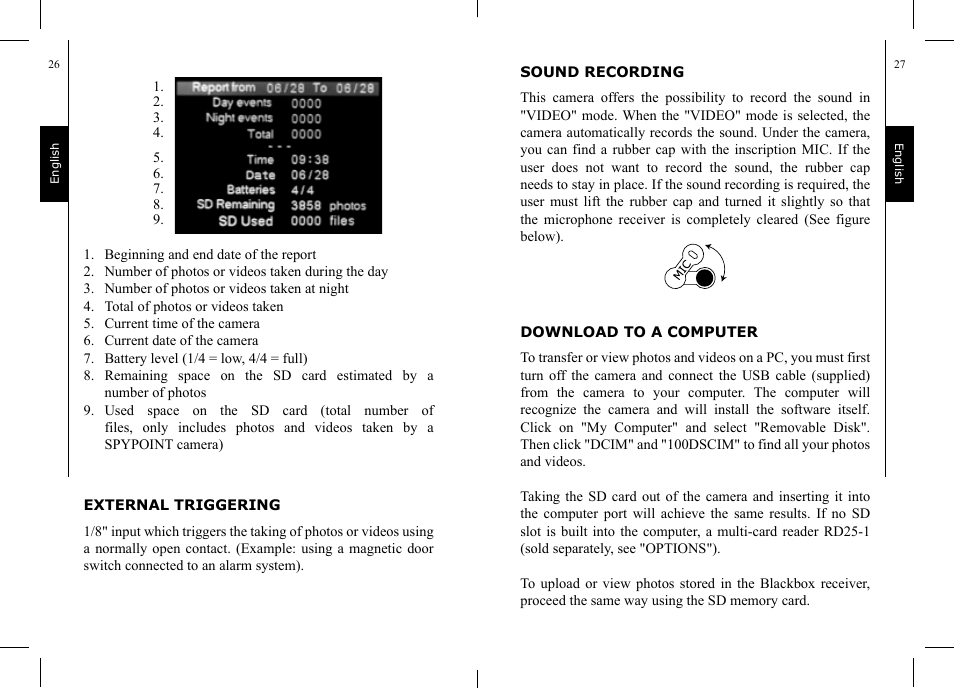 SPYPOINT TINY-W2s User Manual | Page 14 / 52