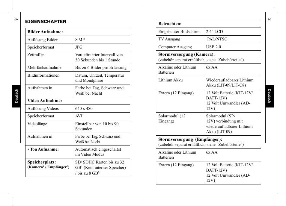 SPYPOINT TINY-W2s User Manual | Page 38 / 52