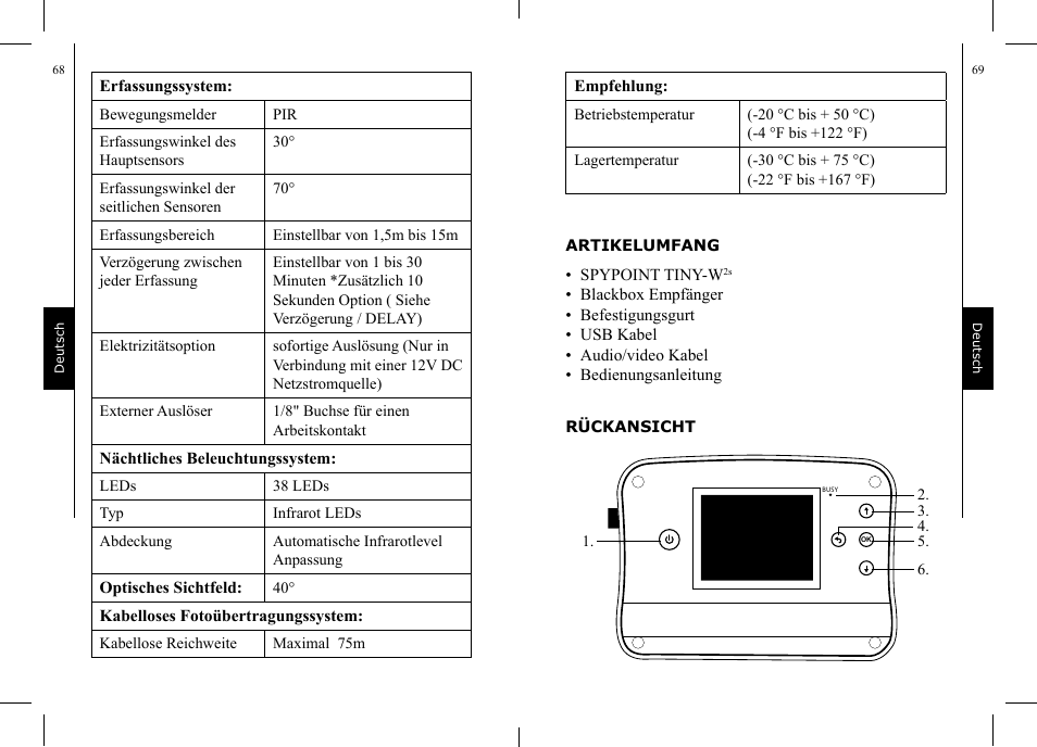 SPYPOINT TINY-W2s User Manual | Page 39 / 52