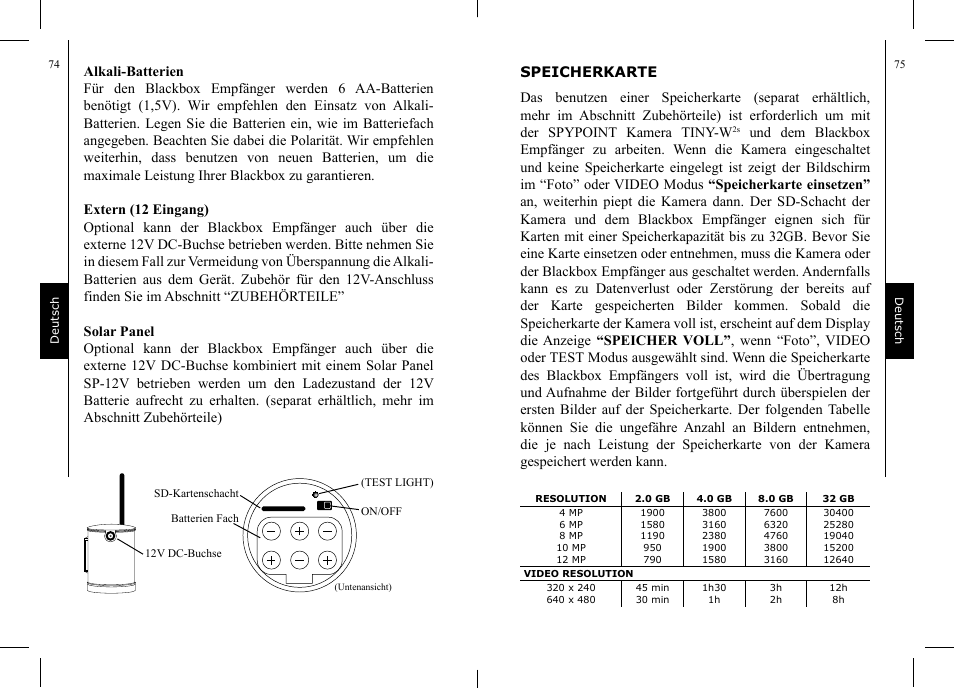 SPYPOINT TINY-W2s User Manual | Page 42 / 52