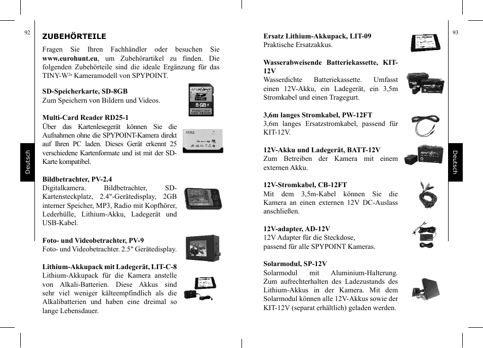 SPYPOINT TINY-W2s User Manual | Page 51 / 52