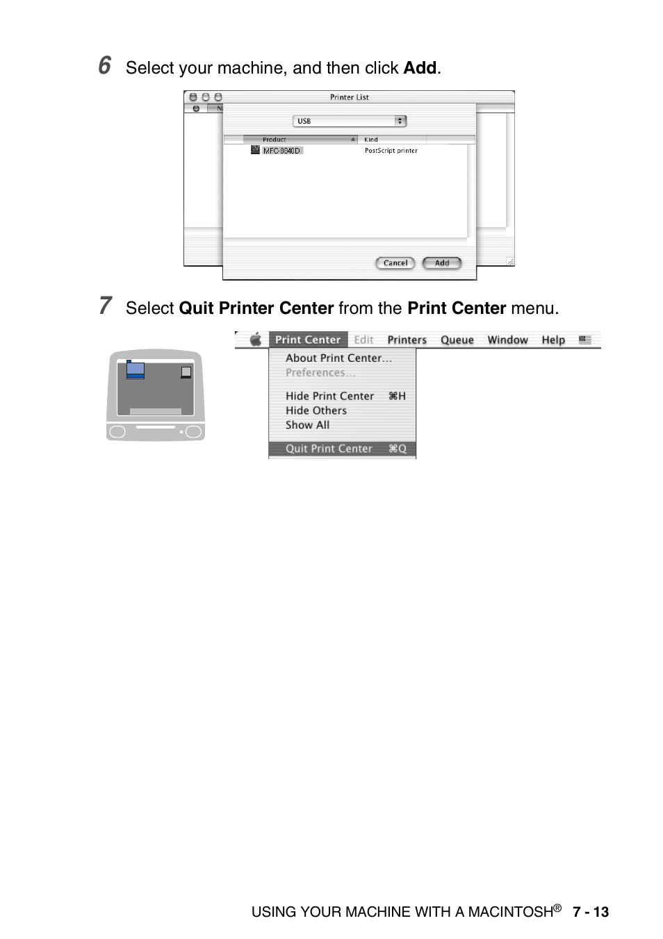 Brother MFC 8840D A User Manual | Page 129 / 183