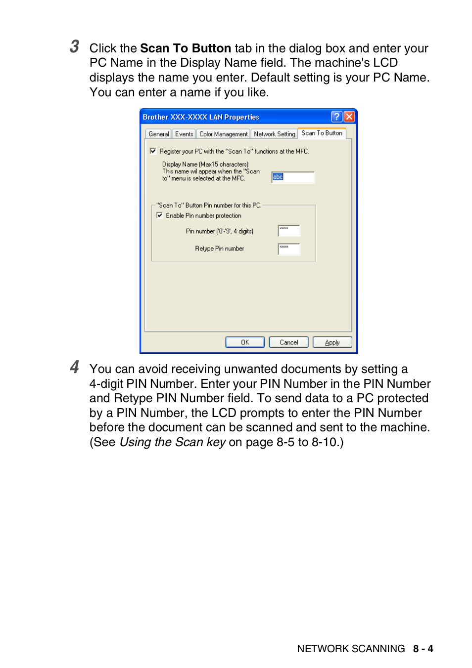 Brother MFC 8840D A User Manual | Page 169 / 183