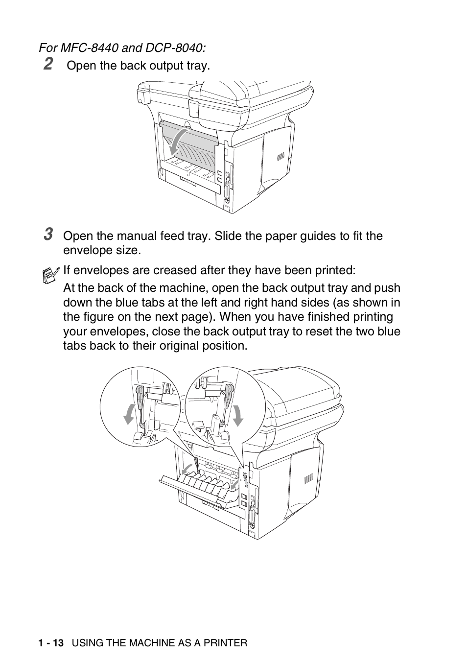 Brother MFC 8840D A User Manual | Page 20 / 183
