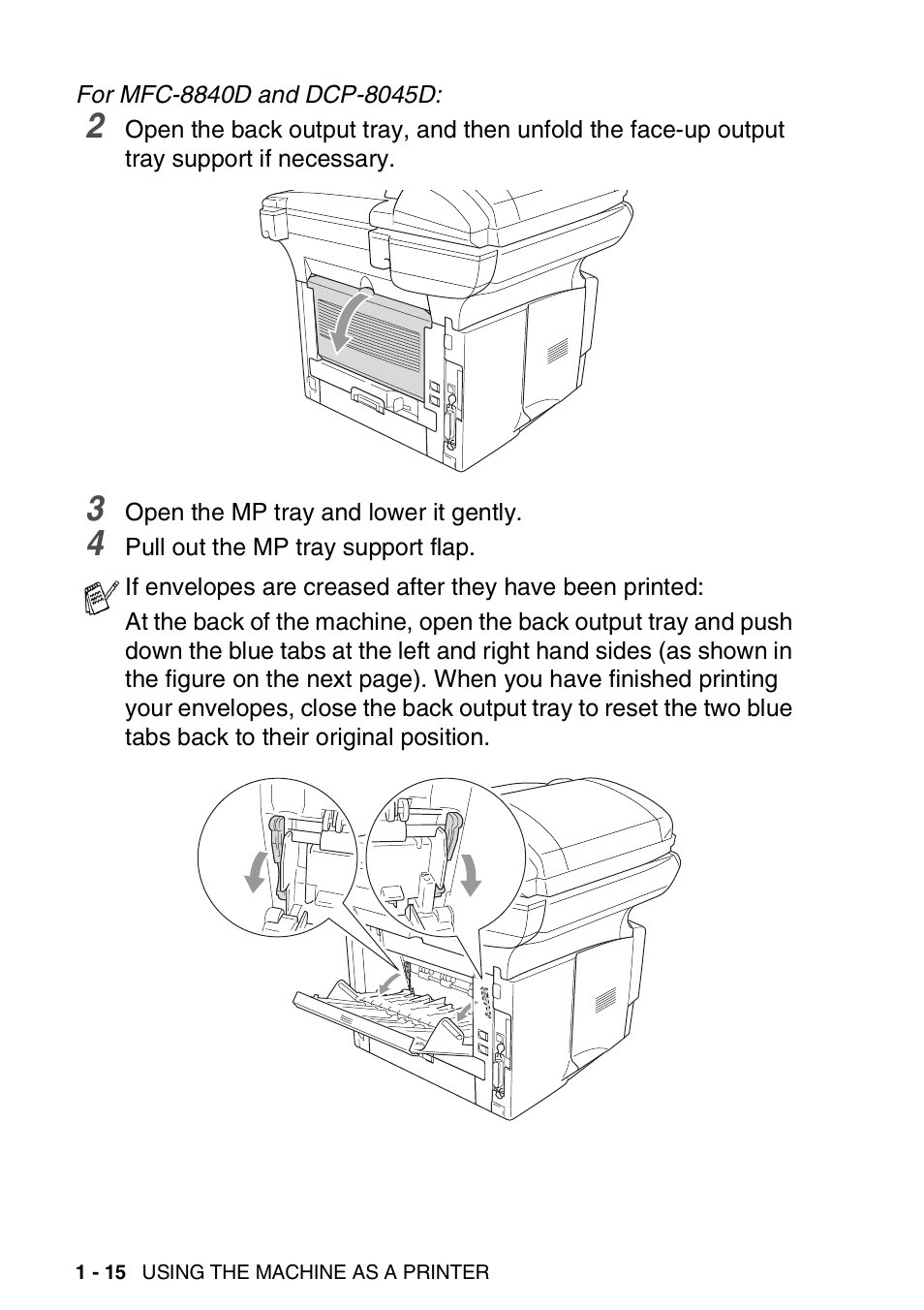 Brother MFC 8840D A User Manual | Page 22 / 183