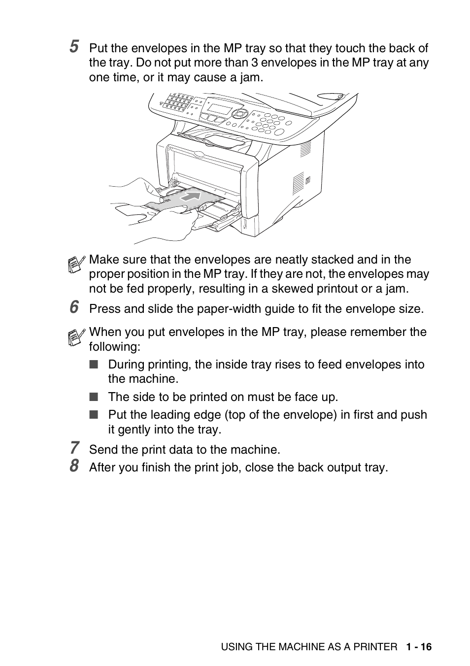 Brother MFC 8840D A User Manual | Page 23 / 183
