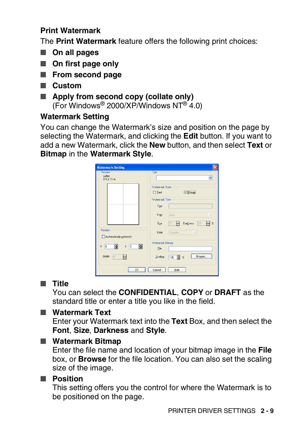 Brother MFC 8840D A User Manual | Page 35 / 183