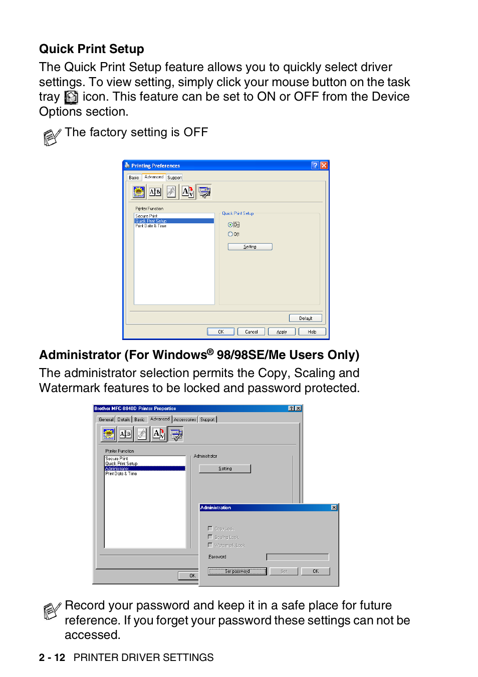 Brother MFC 8840D A User Manual | Page 38 / 183
