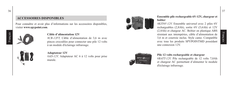 SPYPOINT IRB-W-B User Manual | Page 19 / 33