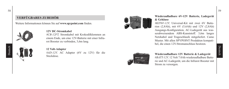SPYPOINT IRB-W-B User Manual | Page 30 / 33