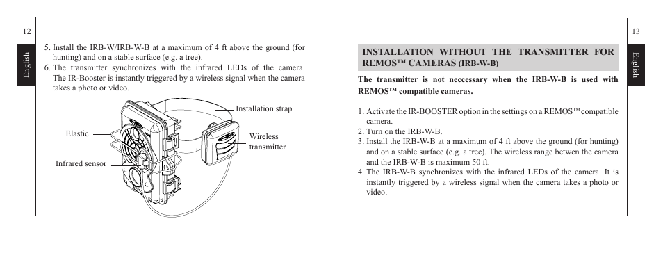 SPYPOINT IRB-W-B User Manual | Page 7 / 33
