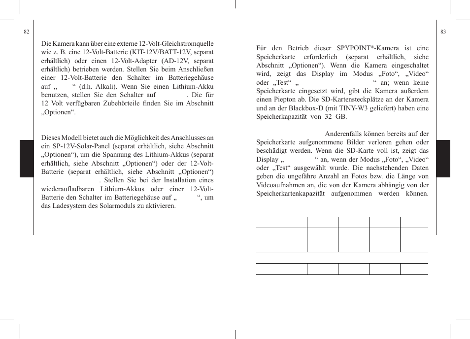 SPYPOINT S-TINY-3 User Manual | Page 42 / 55