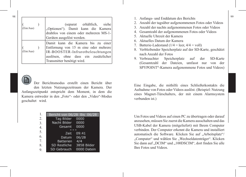 SPYPOINT S-TINY-3 User Manual | Page 50 / 55