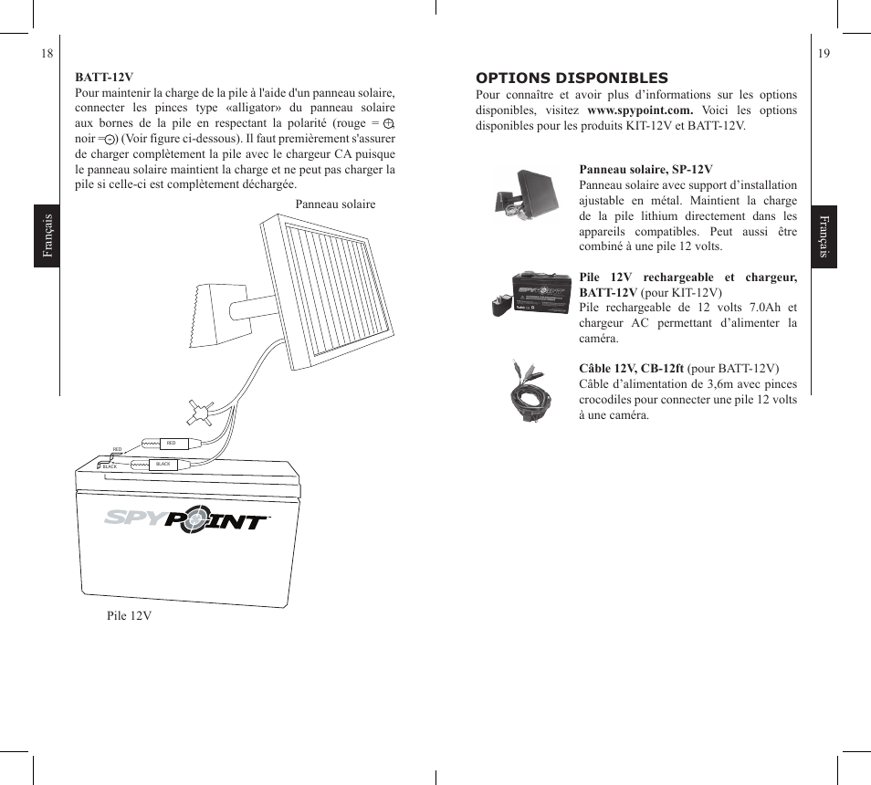SPYPOINT KIT-12V User Manual | Page 10 / 16