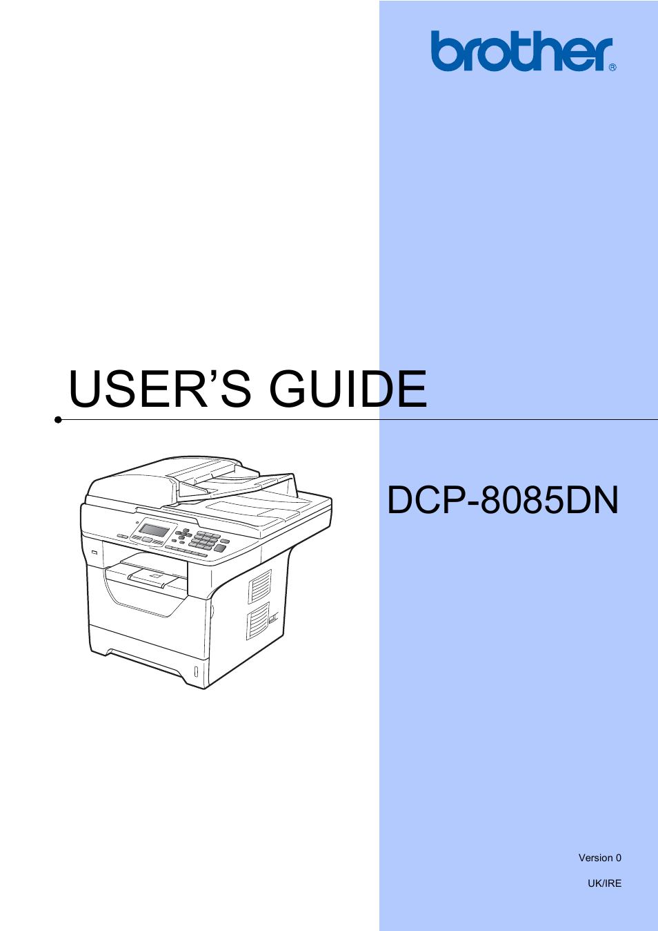 Brother DCP-8085DN User Manual | 143 pages