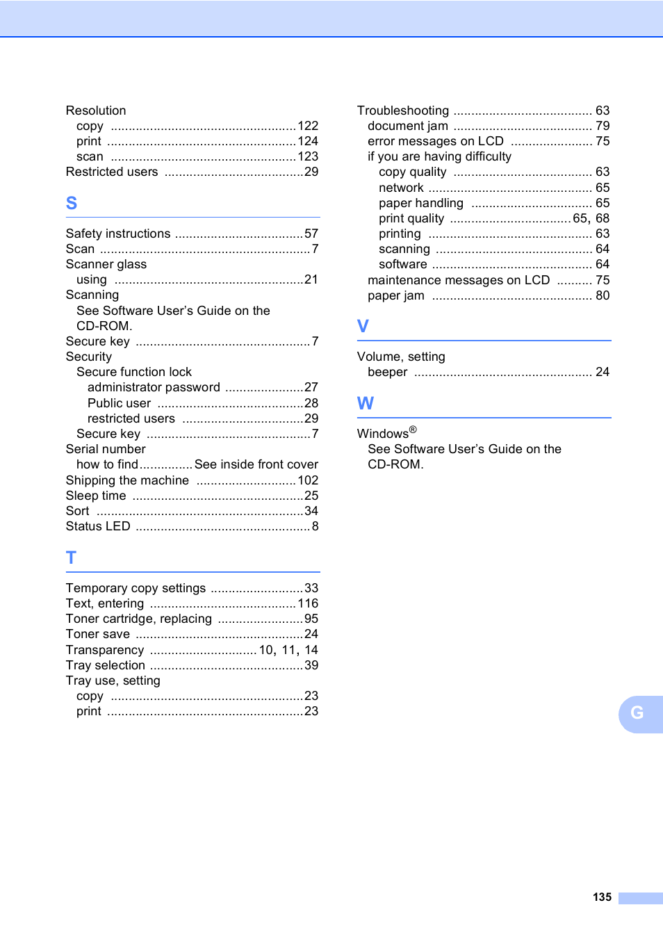 Brother DCP-8085DN User Manual | Page 142 / 143