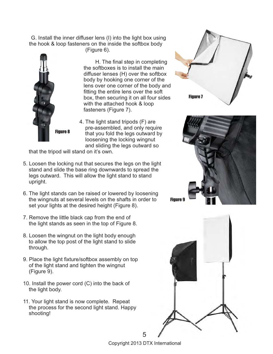 Square Perfect 815 SP1 Light Kit User Manual | Page 5 / 8