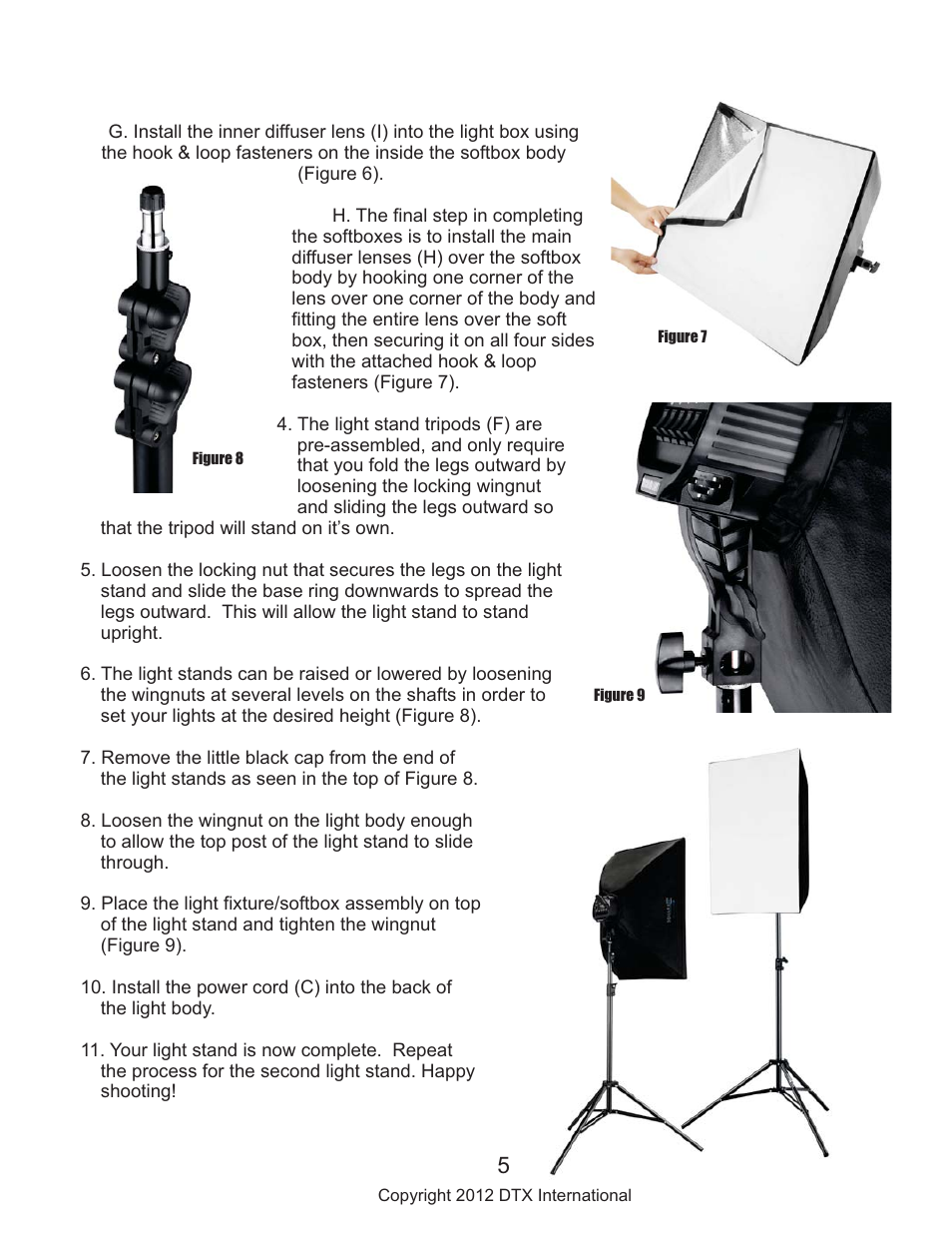 Square Perfect 2816 SP2 Light Kit User Manual | Page 5 / 5