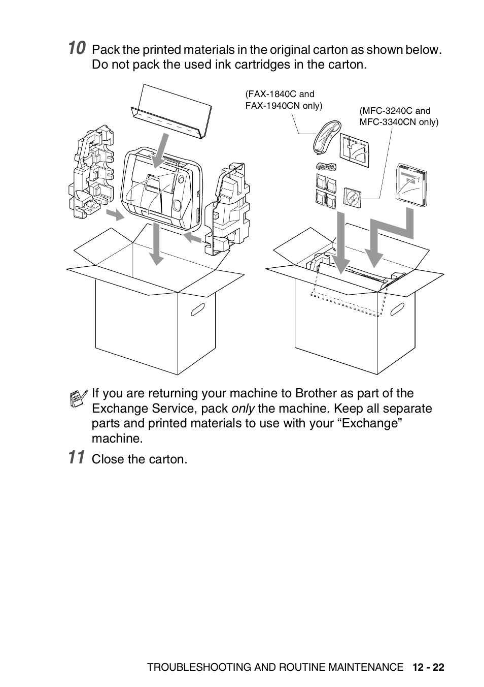 Brother FAX-1940CN User Manual | Page 166 / 231