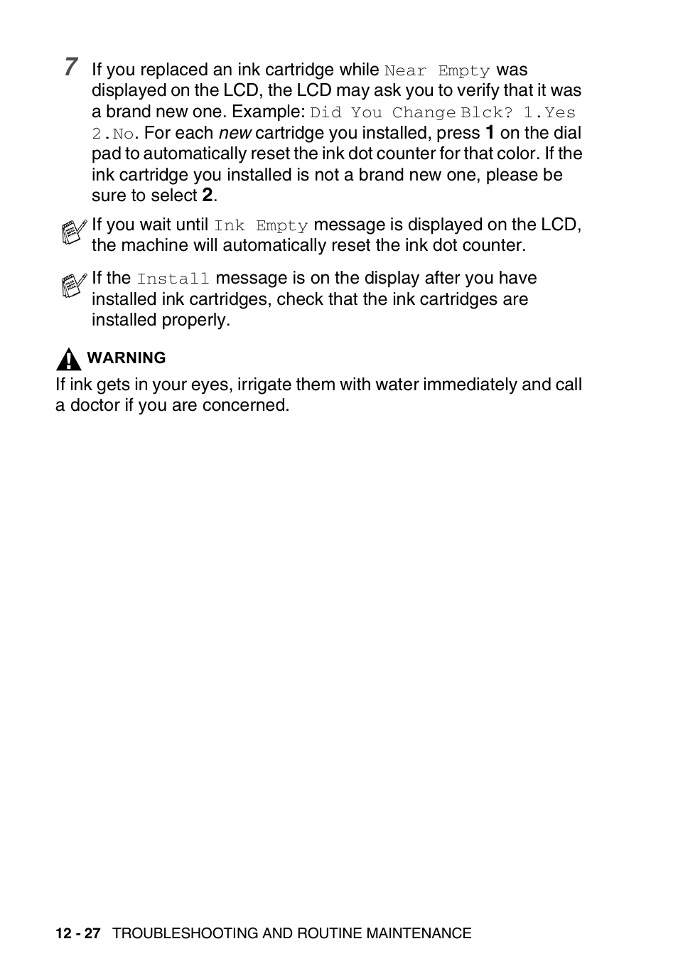 Brother FAX-1940CN User Manual | Page 171 / 231