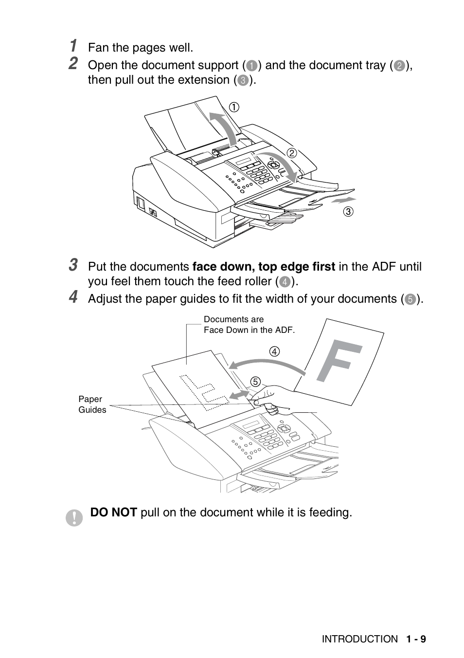 Brother FAX-1940CN User Manual | Page 30 / 231