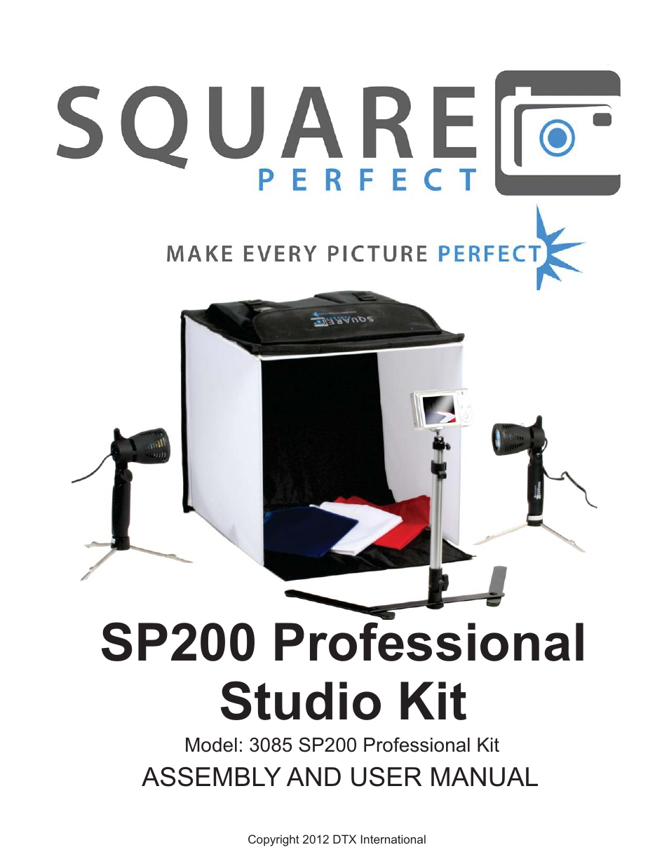 Square Perfect 3085 SP200 Professional Kit User Manual | 5 pages