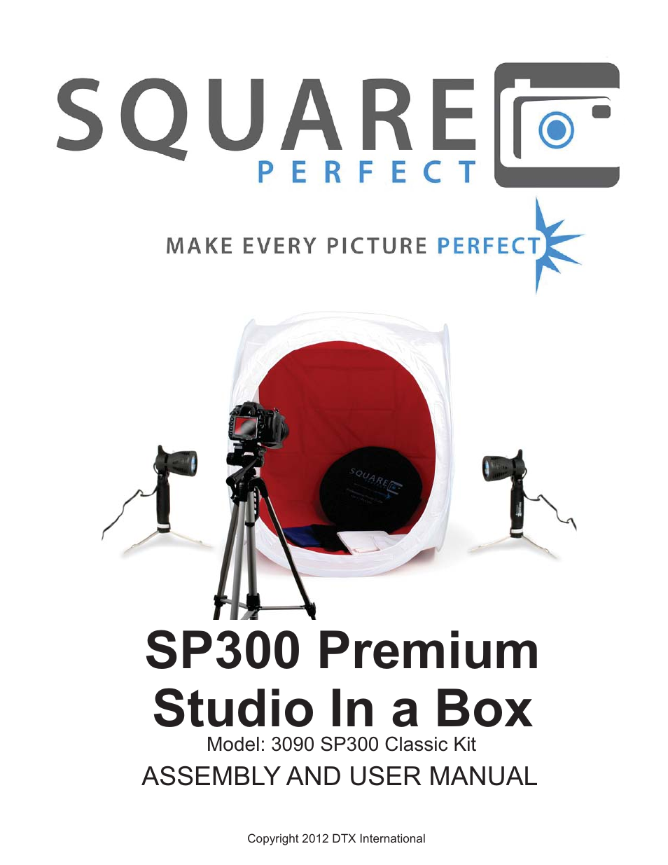 Square Perfect 3090 SP300 Classic Kit User Manual | 5 pages