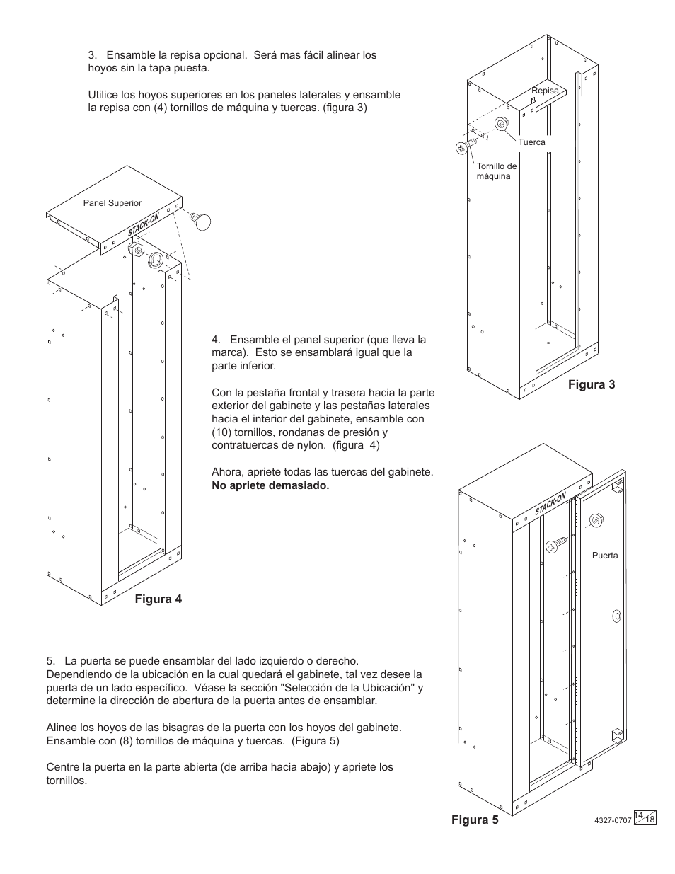 Stack-On GC-8-RTA 4327-0707 User Manual | Page 14 / 18