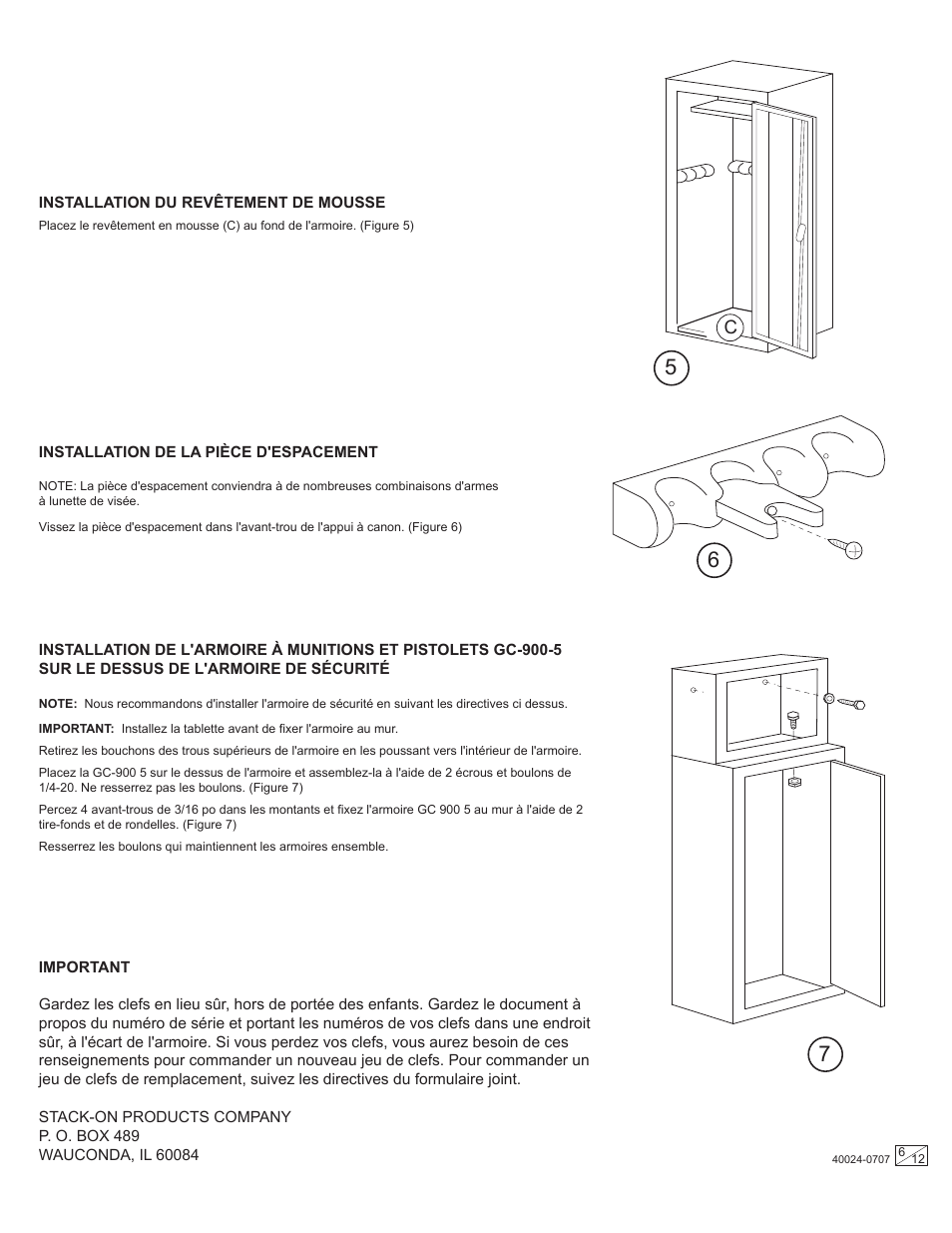 Stack-On GC-14P 40024-0707 User Manual | Page 6 / 12