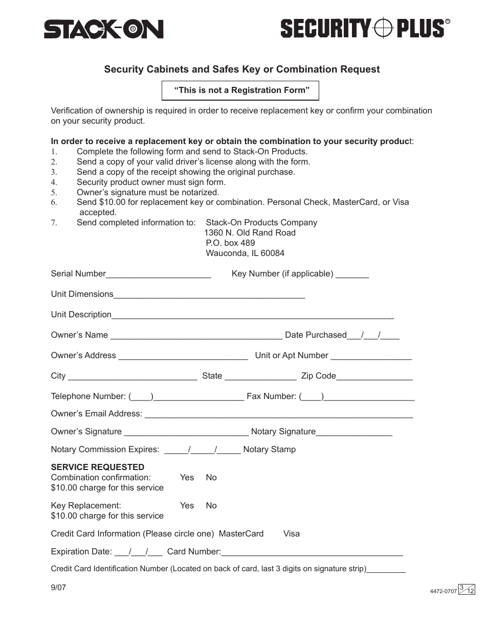 Stack-On GC-500-5 4472-0707 User Manual | Page 3 / 12
