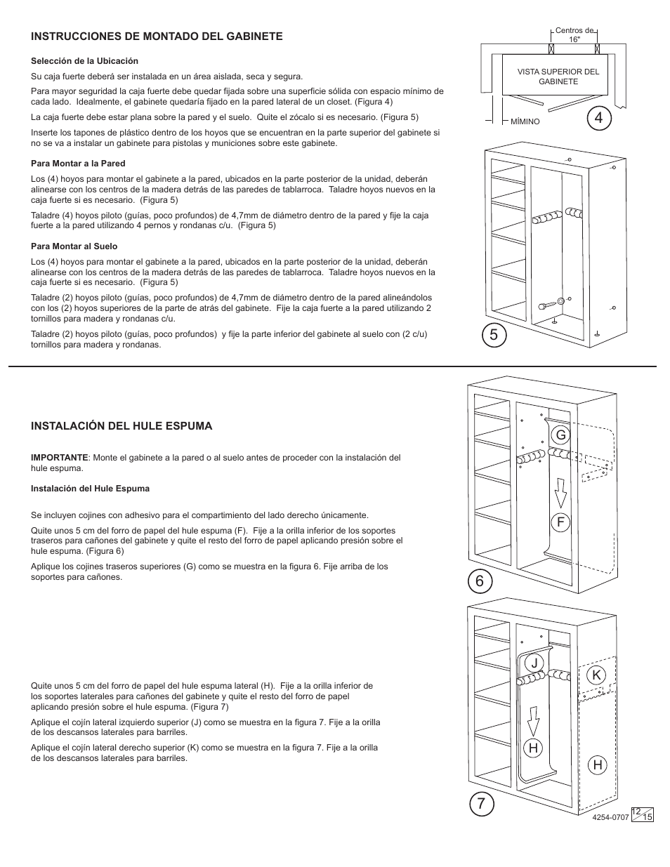 Jh h k | Stack-On GCD-9216-5 4254-0707 User Manual | Page 12 / 15