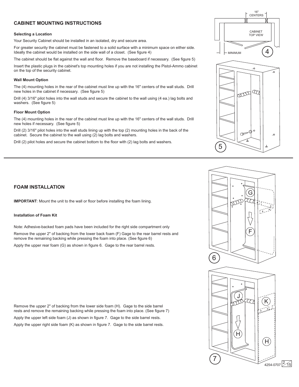 Jh h k | Stack-On GCD-9216-5 4254-0707 User Manual | Page 2 / 15