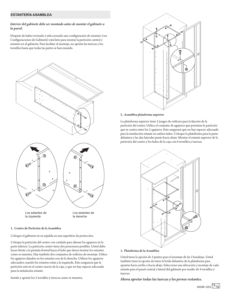 Stack-On AC-2 Bow Cabinet User Manual | Page 14 / 18