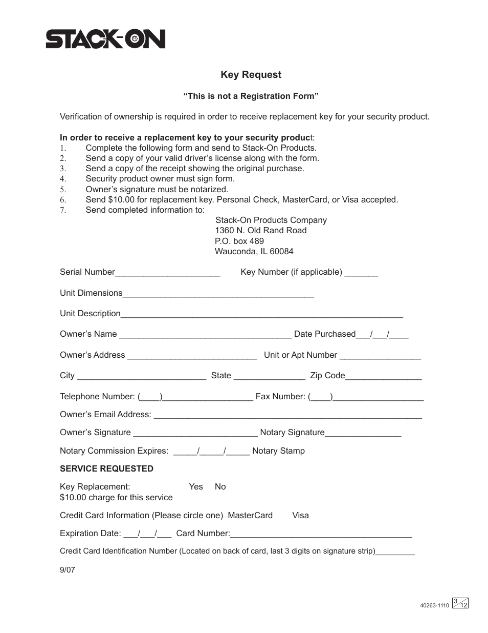 Stack-On PC-650 User Manual | Page 3 / 12