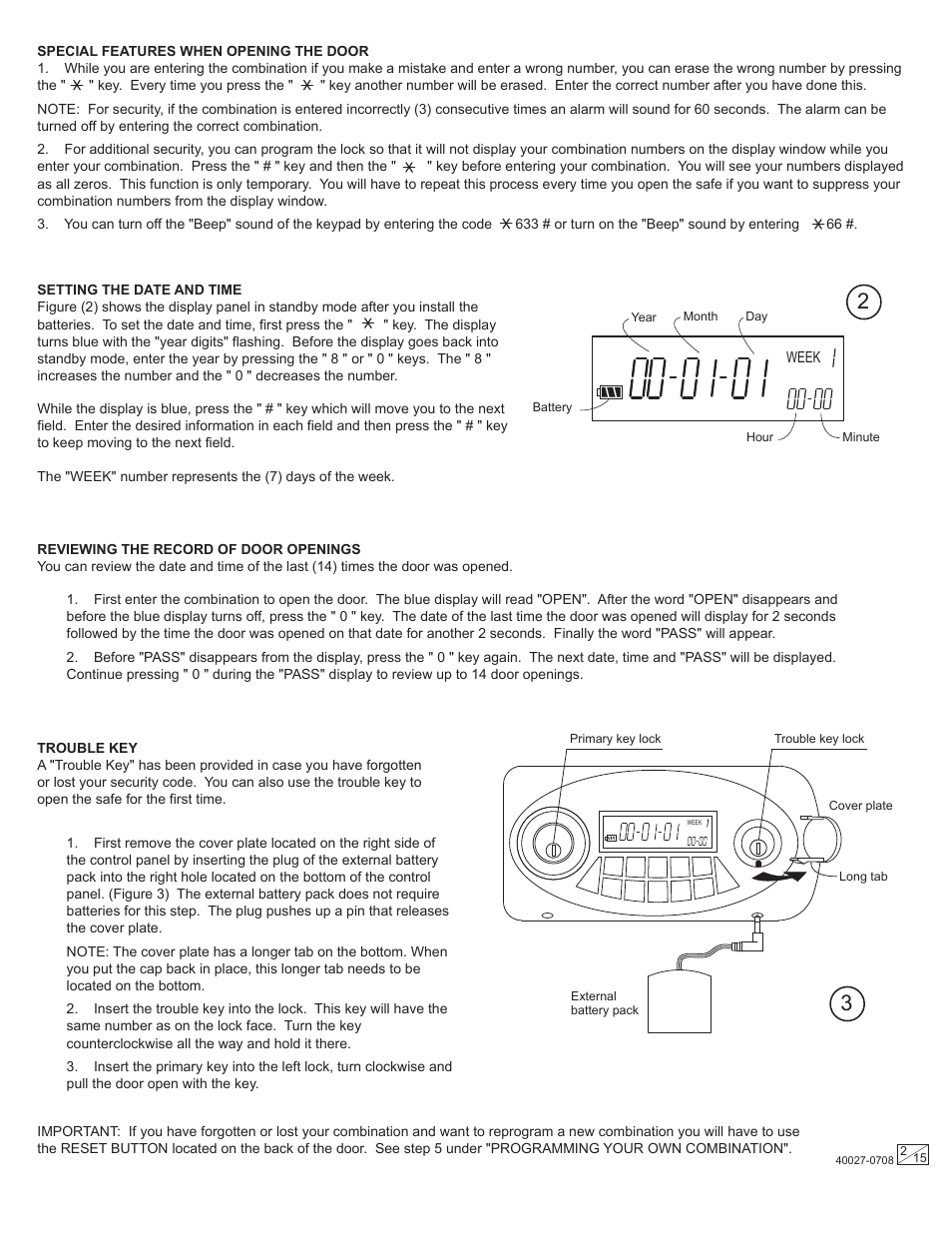 Stack-On PSF-809 40027-0708 User Manual | Page 2 / 15